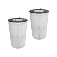 Nouvelle cartouche filtrante industrielle HEPA à six vis, élément filtrant d'air pour levage avec efficacité de 99,99 % et grande capacité de retenue de poussière