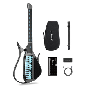 Guitarra Inteligente sin Cuerdas <span class=keywords><strong>Enya</strong></span> CYBER-G con 20 Sonidos de Instrumentos, Altavoz Integrado y Sistema de Batería, Guitarra Plegable para Viaje - Product Image 1