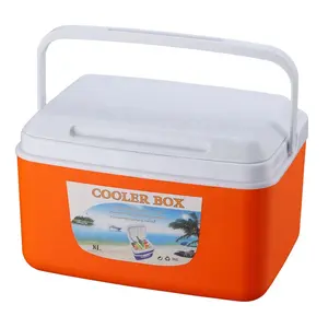 Caixa refrigeradora de 8 litros para transporte de alimentos médicos, para fora da porta, armazenamento de viagem