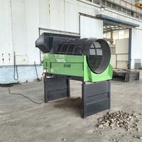 Tamis rotatif à tambour haute efficacité pour le criblage du sable, de la terre et du compost, disponible en stock OEM
