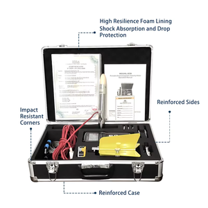 高精度質量流量計 ポータブル超音波流量計 デジタルディスプレイ水流量計 ユーザーフレンドリーなデザイン - Product Image 1