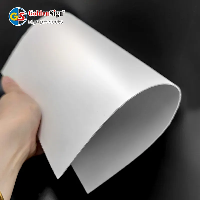 3mm thickness flexible printing plastic sheet pvc foam sheet white manufacturer