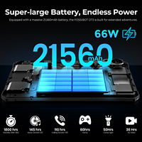 Tablet PC Resistente Fossibot DT3 de 10.4 Pulgadas, 12+256GB, 21560mAh, 5G, WIFI 6, Cámara Principal de 64MP, Android 15, NFC