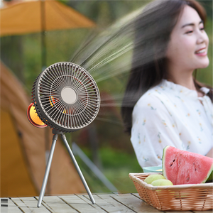 Đa-Chức Năng 3-Trong-1 <span class=keywords><strong>Fan</strong></span> Gấp Quạt Trần & Đèn Chùm 10000MAh USB Powered 3-Tốc Độ Mini Xách Tay Khách Sạn Sử Dụng Cho Cắm Trại - Product Image 1
