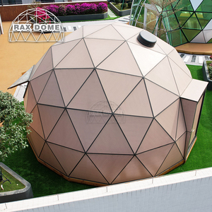 Lều mái vòm bằng kính 6M 7M 8M với các tấm chắc chắn cho khách sạn nghỉ dưỡng bằng gỗ Bốn sử dụng - Product Image 4
