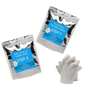 Non-Toxic Molding Powder Set1000g 400g Make Cherished Hand & Foot Keepsakes Great for Couples Families and Loved Ones