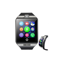Montre connectée Q18 Android avec carte SIM et caméra, téléphone montre mobile pour Samsung Galaxy S8, vente chaude 2020