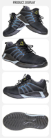 Ujung Kaki Baja Ringan untuk Sepatu Keselamatan Anti Benturan Anti Tusukan Anti Statis untuk Midsole untuk Bengkel Konstruksi Pertambangan