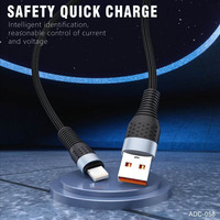 Câble de chargeur de téléphone en nylon tressé OEM d'usine, Micro USB 3A, câble de charge rapide, câble de données pour téléphone portable