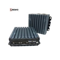 Usine One-stop personnalisé sans ventilateur puissant 2LAN contrôle industriel Mini ordinateur Portable Box Pc