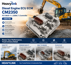 Contrôleur ECU ECM CM2350 pour moteur diesel Heavylink PC138US 11 QSB6.7 4384700 - Product Image 1