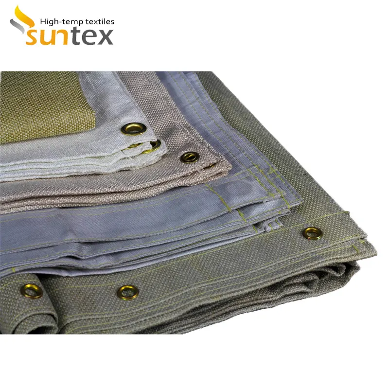 Стекловолоконный термостойкий материал для защиты от искры и брызг, одеяло для огнеупорной сварки