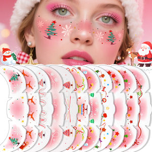 Commercio all'ingrosso di natale decorazione di trucco lentiggini patch temporaneo Flash <span class=keywords><strong>tatuaggio</strong></span> adesivi faccia del <span class=keywords><strong>tatuaggio</strong></span> per <span class=keywords><strong>albero</strong></span> di natale - Product Image 3