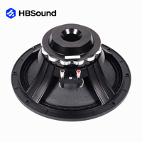 Haut-parleur PA professionnel HBSOUND L10/83335 de 10 pouces avec woofer à aimant néodyme pour sonorisation Line Array, puissance de programme 600W, 65-4000Hz