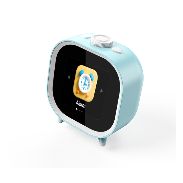 AI Voice-Controller Smart Kids Alarm Clock Self-Discipline Learning AI Voice Time Timer Children's Early Education Machine