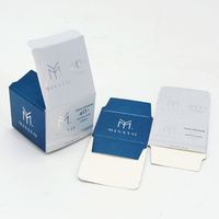 Boîtes en carton pliables recyclables à fentes avec feuille d'or de luxe sur mesure, design personnalisé, pour emballages de cosmétiques, de bougies et de maquillage