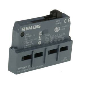 Interruptor Auxiliar Siemens 3RV2901-1E 2P para Montaje en Riel DIN para Uso Industrial Serie RV2 - Product Image 1