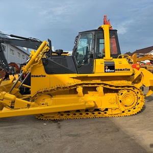 รถดันดินตีนตะขาบ Komatsu D68ESS มือสอง นำเข้าจากญี่ปุ่นแท้ น้ำหนัก 19.8 ตัน เครื่องยนต์ Cummins กำลัง 4.5 เมตร พร้อมหัวริปเปอร์ - Product Image 4