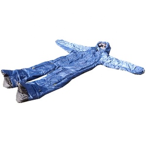 Saco <span class=keywords><strong>de</strong></span> <span class=keywords><strong>dormir</strong></span> para acampar estilo momia con forma humana Tela <span class=keywords><strong>de</strong></span> poliéster <span class=keywords><strong>de</strong></span> verano e invierno para todas las estaciones - Product Image 3
