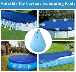 6 paquets de sacs de poids d'eau de couverture de <span class=keywords><strong>piscine</strong></span> d'hiver avec <span class=keywords><strong>crochets</strong></span> de couverture sacs suspendus sac mural de <span class=keywords><strong>piscine</strong></span> robuste <span class=keywords><strong>pour</strong></span> <span class=keywords><strong>piscine</strong></span> hors sol - Product Image 2