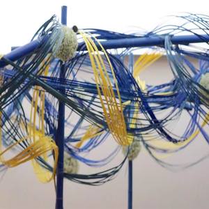 Décoration Florale Moderne Faite Main en Bambou Teint et Osier pour Mariage, Salon, DIY, Tressée, Diverses Couleurs, Modélisation <span class=keywords><strong>de</strong></span> Fond - Product Image 2