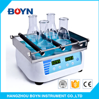 GS-30 Benchtop laboratorium LED komputer mikro pelat tampilan digital Shaker Orbital dengan DC motor tanpa sikat dan fungsi waktu