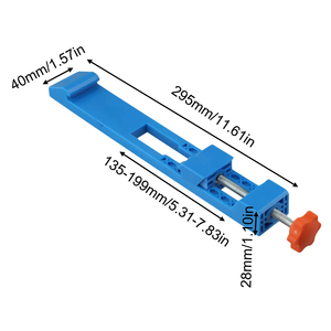 Guía de base de máquina de corte ajustable, abrazadera de posicionamiento de fresado de sierra circular eléctrica, guía de corte de madera de precisión para carpintería - Product Image 6