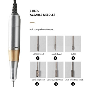 Professional Electric 30000 RMP Cordless Acrylic <b>Nail</b> Drill Vacuum Pen Machine Trapano Per Unghie - Product Image 5