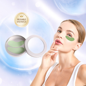 Patchs oculaires en silicone réutilisables OEM pour les clients d'extensions de cils et la routine quotidienne de soins des yeux - Product Image 3