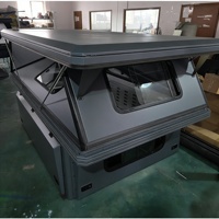 Module de camping pour pick-up, type tente, spacieux pour 2 personnes, avec espace de vie étendu