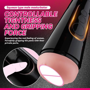 Juguete Sexual de Bolsillo Realista en 3D para Hombres, Material TPE Súper Suave, Copa Masturbadora con Textura de Vagina Masculina - Product Image 5