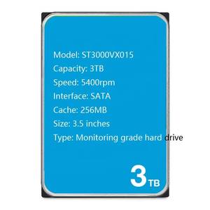 ฮาร์ดไดรฟ์ภายในขนาด 3TB รุ่น ST3000LM024 ST3000DM007 ST3000VX009 ST3000VN007 ST3000NM0025 ST3000NM0005 ST3000VX010 ST3000VX015 HDD - Product Image 2