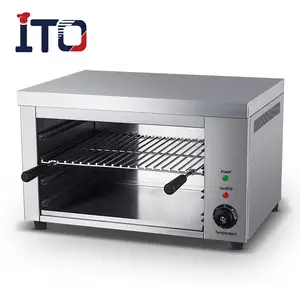 Attrezzature da cucina in acciaio inox per uso professionale elettrico salamander griglia