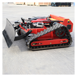 EPA EURO5 All Terrain Remote Control Zero Turn Lawn Mower Robot 550mm Crawler <b>Gasoline</b> Agricultural Rubber Track QZ-550J 0 Turn - Product Image 6