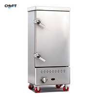 Cuiseur vapeur alimentaire en acier inoxydable CFT à 8 niveaux, machine à vapeur pour fruits de mer, riz et autres aliments, appareil de cuisine