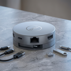 Adaptador Móvil USB-C 7 en 1 DA310 con Puerto de Pantalla 4K para Ethernet Gigabit 2.1, 5-8 Puertos, en Stock - Product Image 6