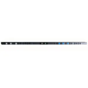 Single phase PDU 230V 63A 12C13+12C19 outlets with 4 group control circuit breaker smart monitoring PDU