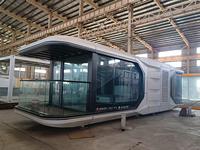 Maison préfabriquée en conteneur, maison modulaire préfabriquée, maisons mobiles pour une livraison rapide et un assemblage sur site