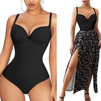 Abnehmen Bodysuit Frauen Einteiliges Shape wear Korsett Reduzieren Ganzkörper Shaper Modellieren Unterwäsche Tummy Control Höschen Slips