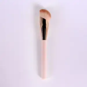 La migliore vendita rosa fondazione pennello per il trucco a forma di diamante fondazione pennello Kabuki pennello per il viso