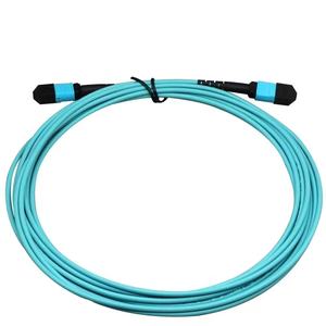 Cavalier de fibre optique de cluster MPO/MTP/LC/FC 40G/100G 12/16/24/48-Core OM3/OM4 50 Gb/s ligne de connexion multimode 200G/400G - Product Image 3