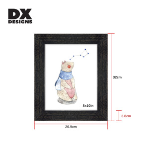 DX thiết kế bán buôn 4*6 5*7 8x10 gỗ khung ảnh cao cấp rắn sồi Pine khung ảnh tùy chỉnh tường Tabletop hiển thị - Product Image 2