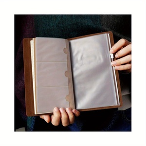 Diario inspirador Felicitaciones por graduarse Cubierta de papel con aspecto de cuero con citas motivacionales, cuaderno recargable - Product Image 4