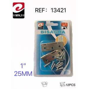 Bisagra de Acero de Estilo Tradicional de 1 Pulgada para Puertas y Ventanas con Ángulo de Apertura de 180 Grados - Product Image 1