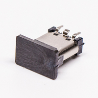 Conector USB 3.1 Tipo-C de 16 y 24 Pines, Impermeable IP67/IPX7, para Montaje en Panel, Material LCP, Soporta Voltaje AC2000V