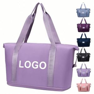 Bolsa de Lona Personalizada Promocional, Bolsa Cruzada de Lujo con Logotipo Personalizado, Bolsas de Viaje de Gran Capacidad para Mujer - Product Image 1