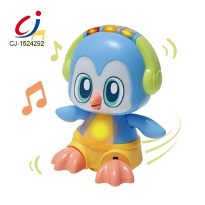 Nuevo Juguete Educativo Musical Universal de Seguridad Infantil al por Mayor, Pingüino Electrónico BO Bailarín con Luz para Niños 2025 - Product Image 1