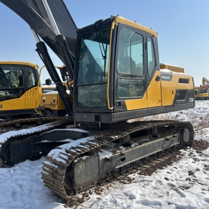 Excavatrice sur chenilles hydraulique Volvo EC250 d'occasion de haute qualité, 25 tonnes, EC250D, EC220, EC300, équipement de machinerie lourde d'occasion - Product Image 2