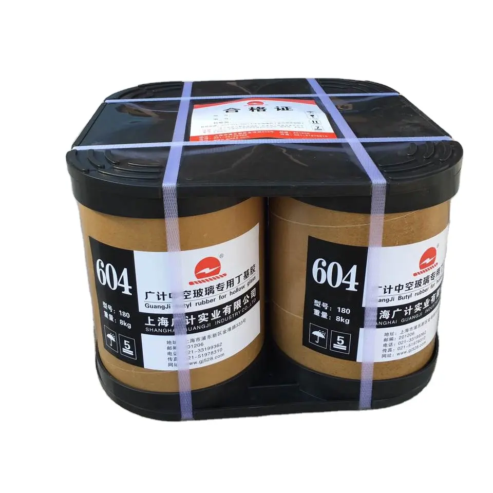 China manufacturer Good Quality Hot Melt Butyl Sealant Rubber for Insulating Glass