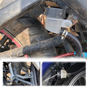 Taza de aceite de freno para motocicleta Mochi, tipo dividido superior e inferior de plástico, para piezas de modificación de vehículos todoterreno - Product Image 4